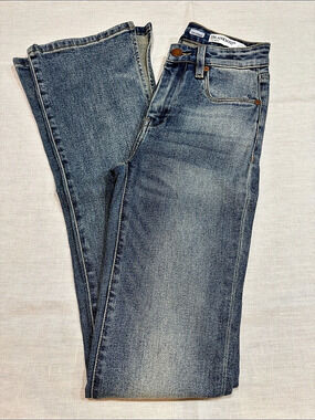 BlankNYC The Hoyt High-Rise Mini Flare Jeans Waist 24